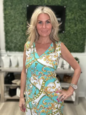 Adela V Neck Dress