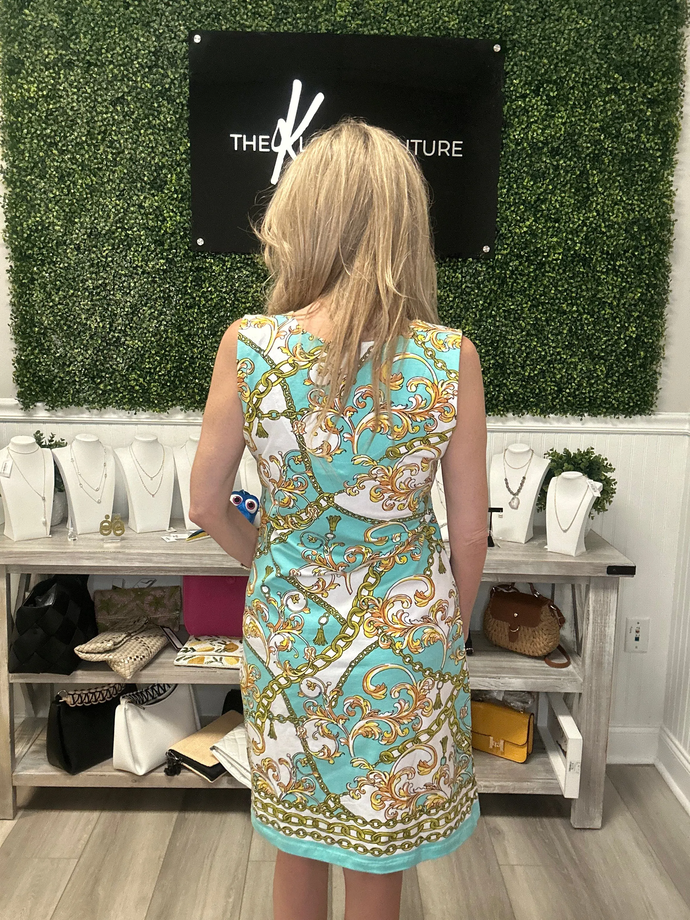 Adela V Neck Dress