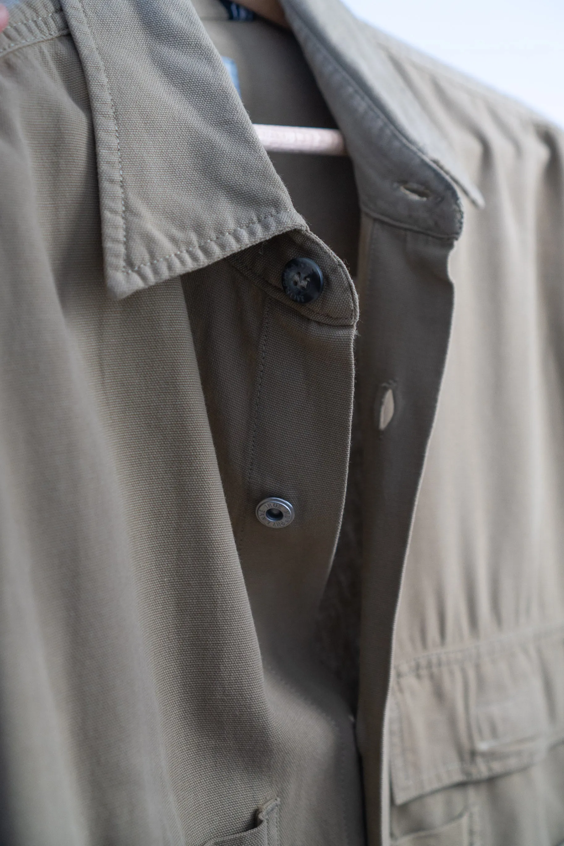 BEIGE SHIRT WITH UTILITY POCKETS SIZE XXL UK 16