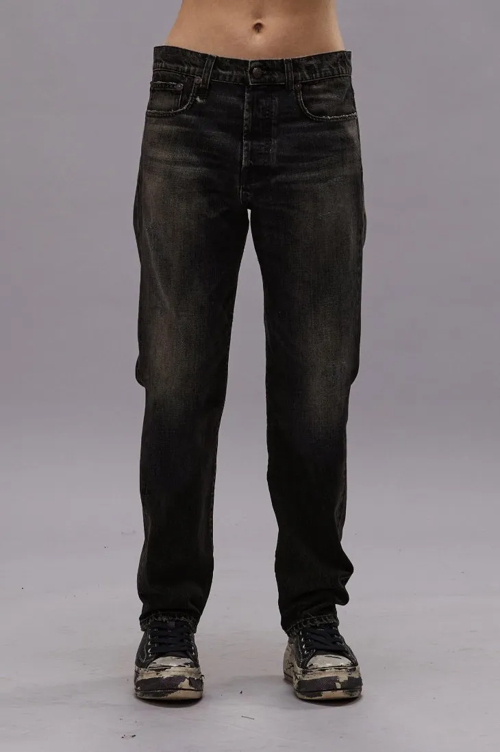 Boyfriend Jean - Alton Black