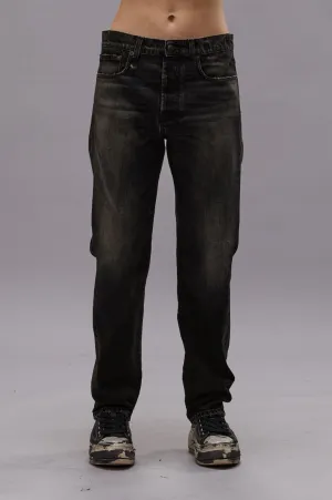 Boyfriend Jean - Alton Black