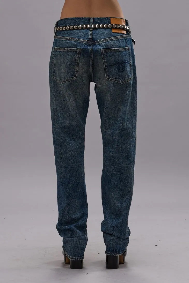 Boyfriend Jean - Aspen Selvedge Blue