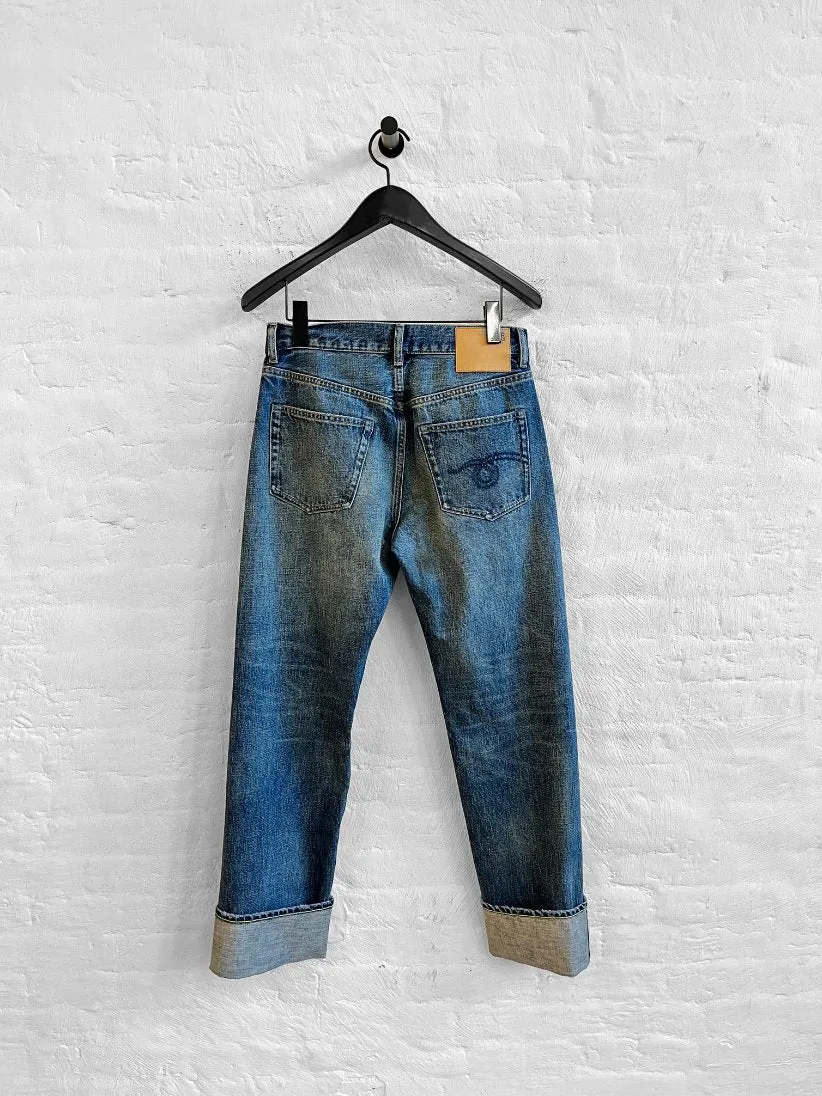 Boyfriend Jean - Aspen Selvedge Blue