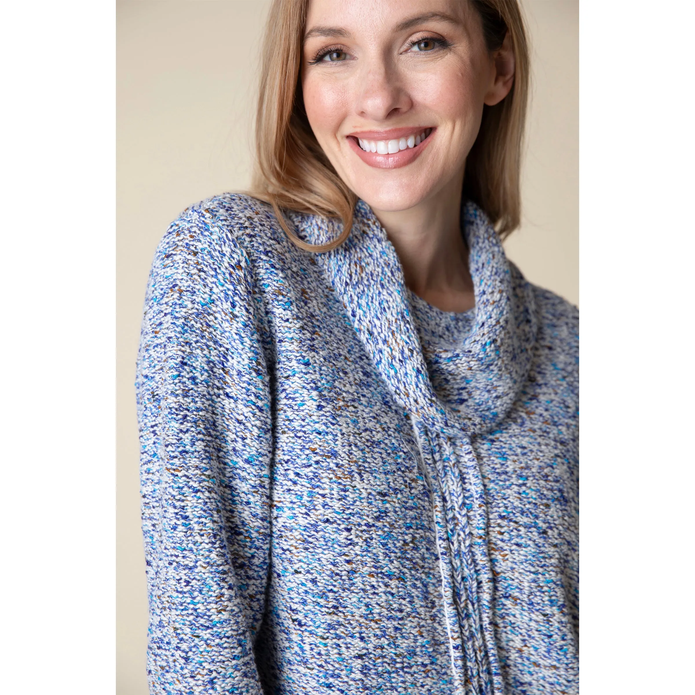 Habitat Space Dyed Speckle Sweater Top - 89203
