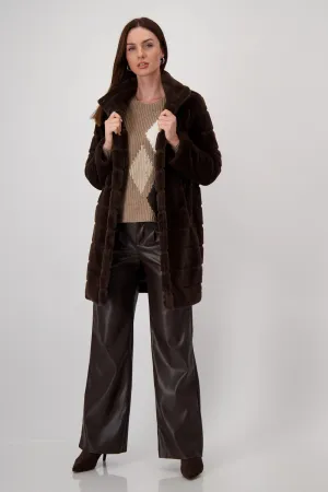 Monari Faux Fur Coat 808595