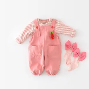 Pink Baby Bunny Romper