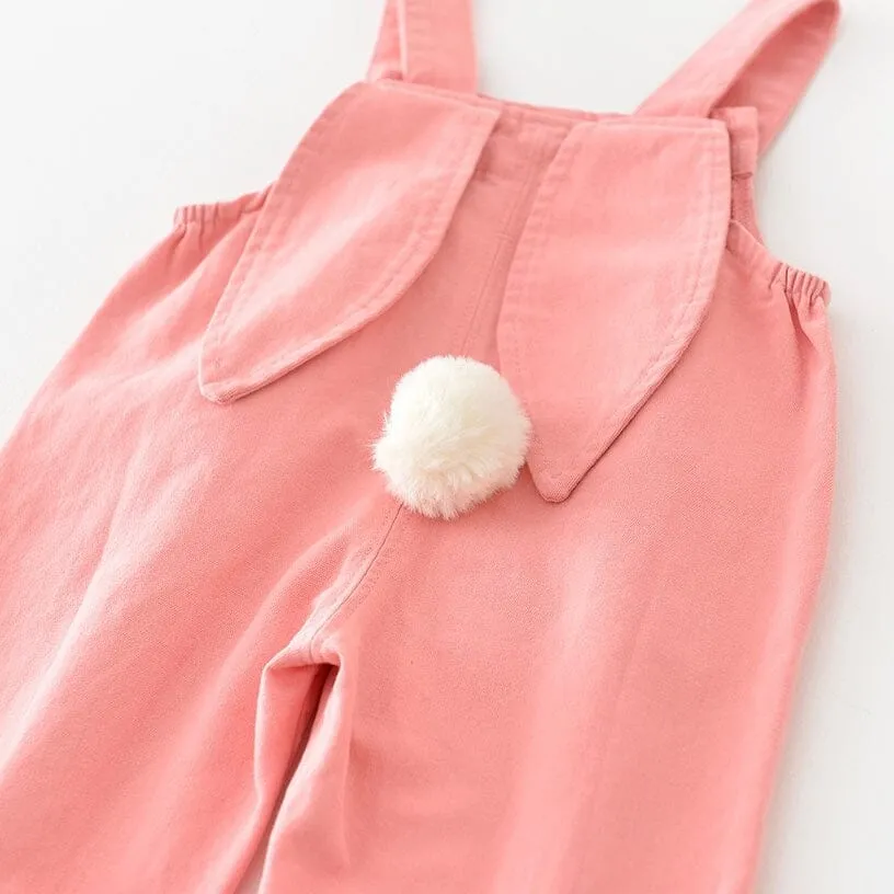 Pink Baby Bunny Romper