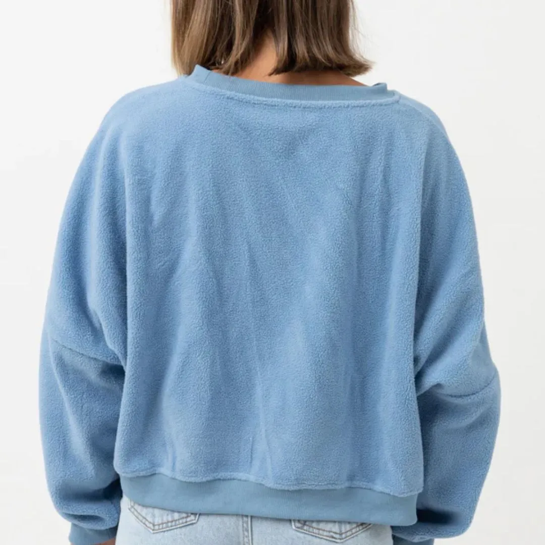 Rhythm Core Slouch Fleece (Ocean)