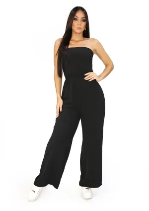 TIWP8174B Black Jumpsuit de Mujer