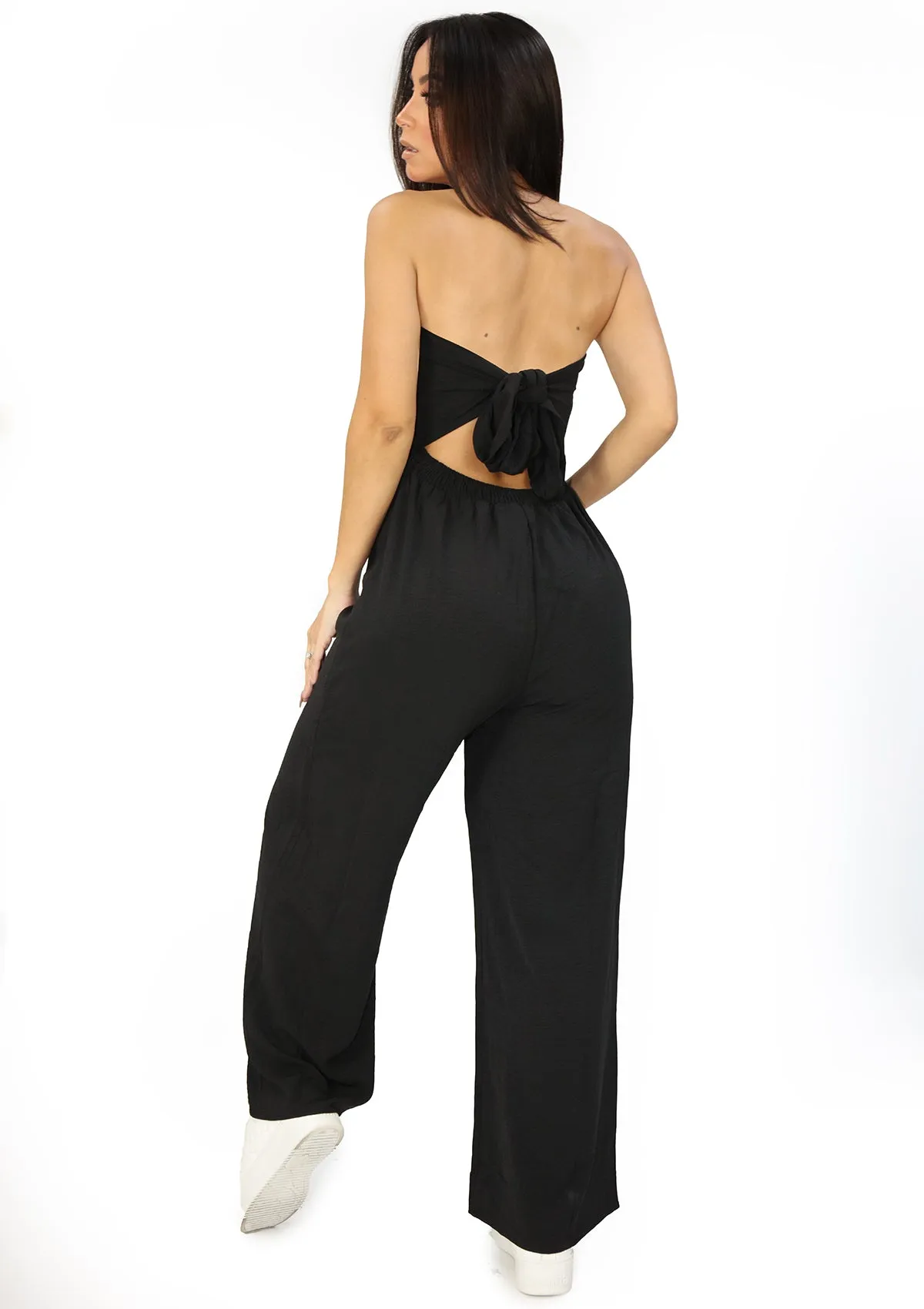 TIWP8174B Black Jumpsuit de Mujer