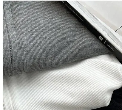 Urban Ribbed Zip Hoodie by CK Designs