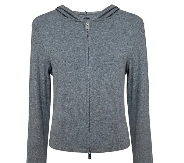 Urban Ribbed Zip Hoodie by CK Designs